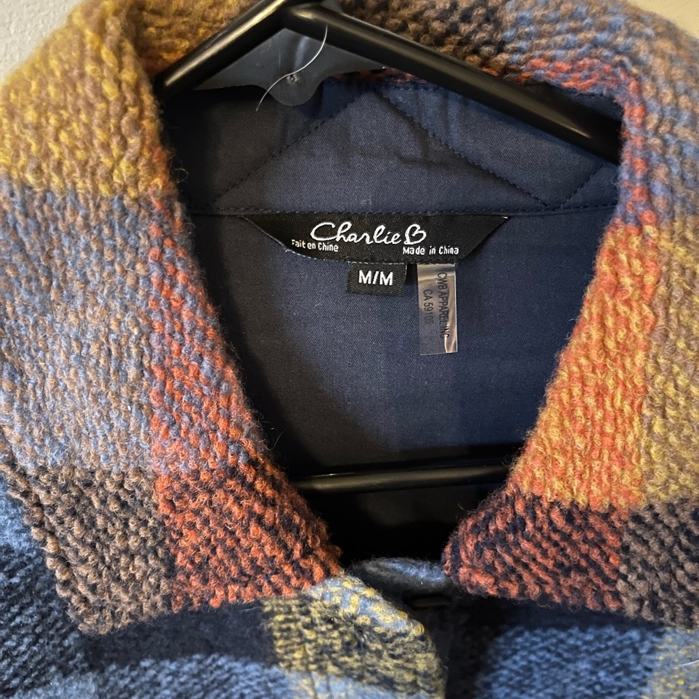 CHARLIE B Multicolor Textured Jacket - Picture 2 of 3